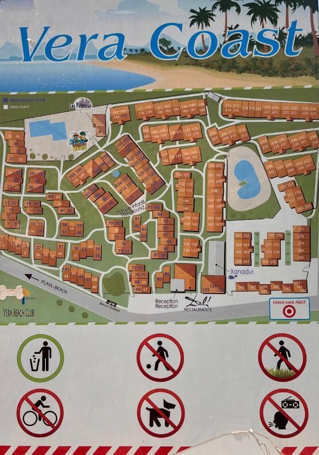 Apartamento Soleado Vera Costa, 200 M De La Playa Playas de Vera 외부 사진